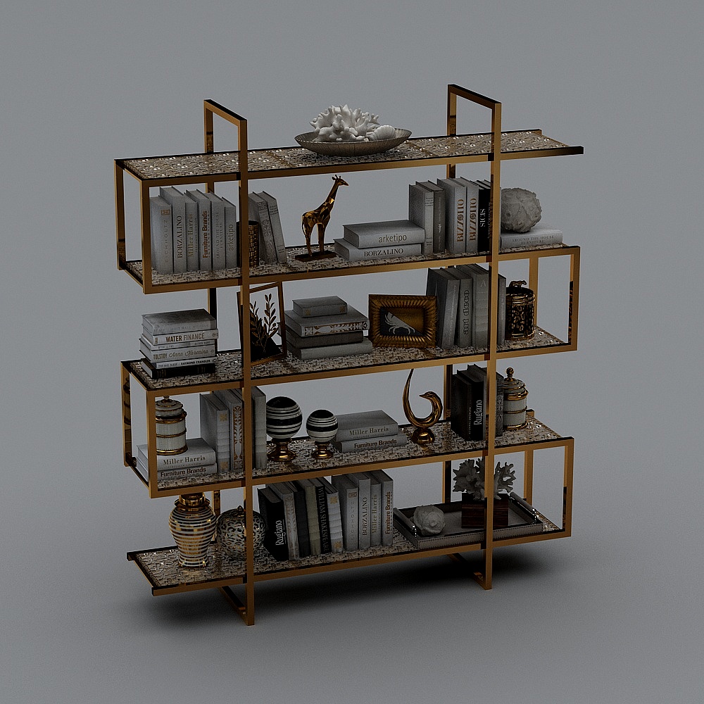 上海饰雅亚克力饰品-轻奢3D模型