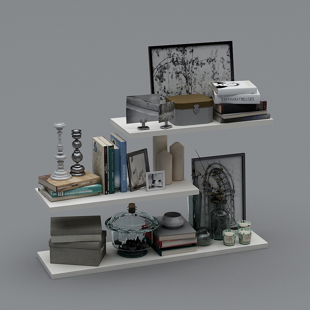 饰品-现代简约-33D模型