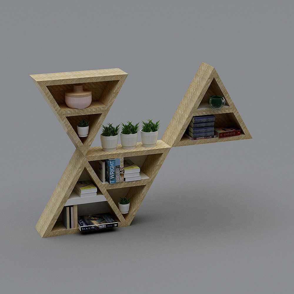 三角架柜3D模型