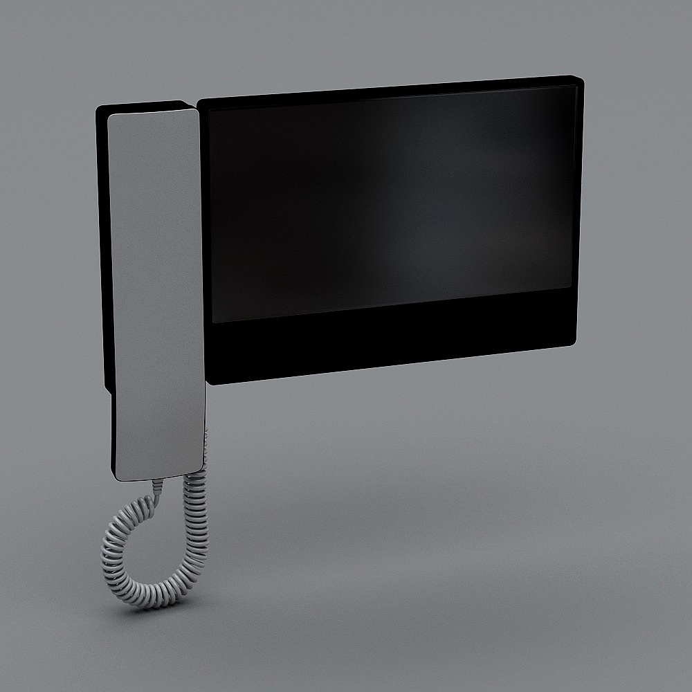 电话53D模型