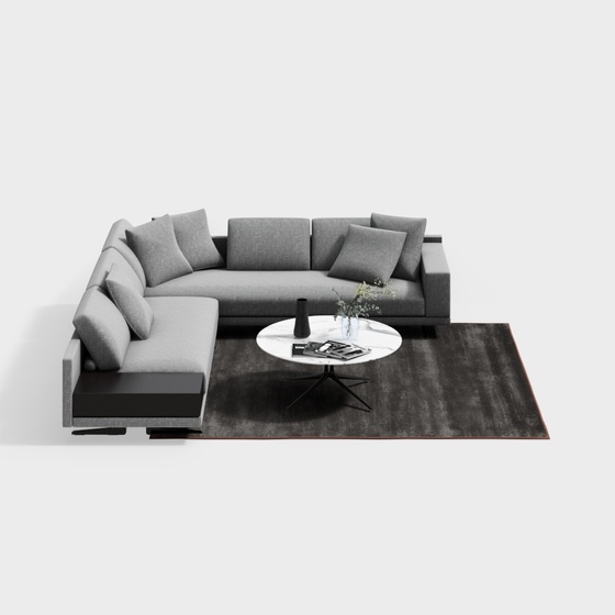 Modern Seats & Sofas,Sectional Sofas,gray
