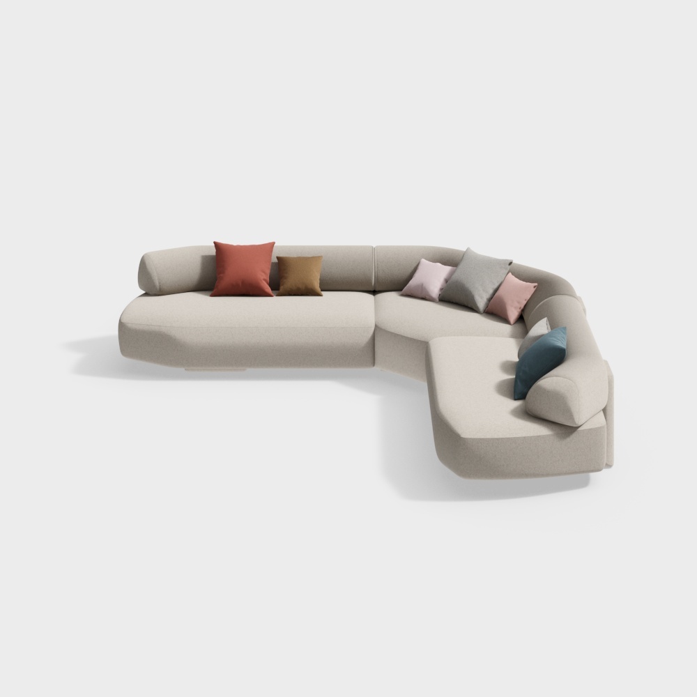 ligne roset 现代多人沙发