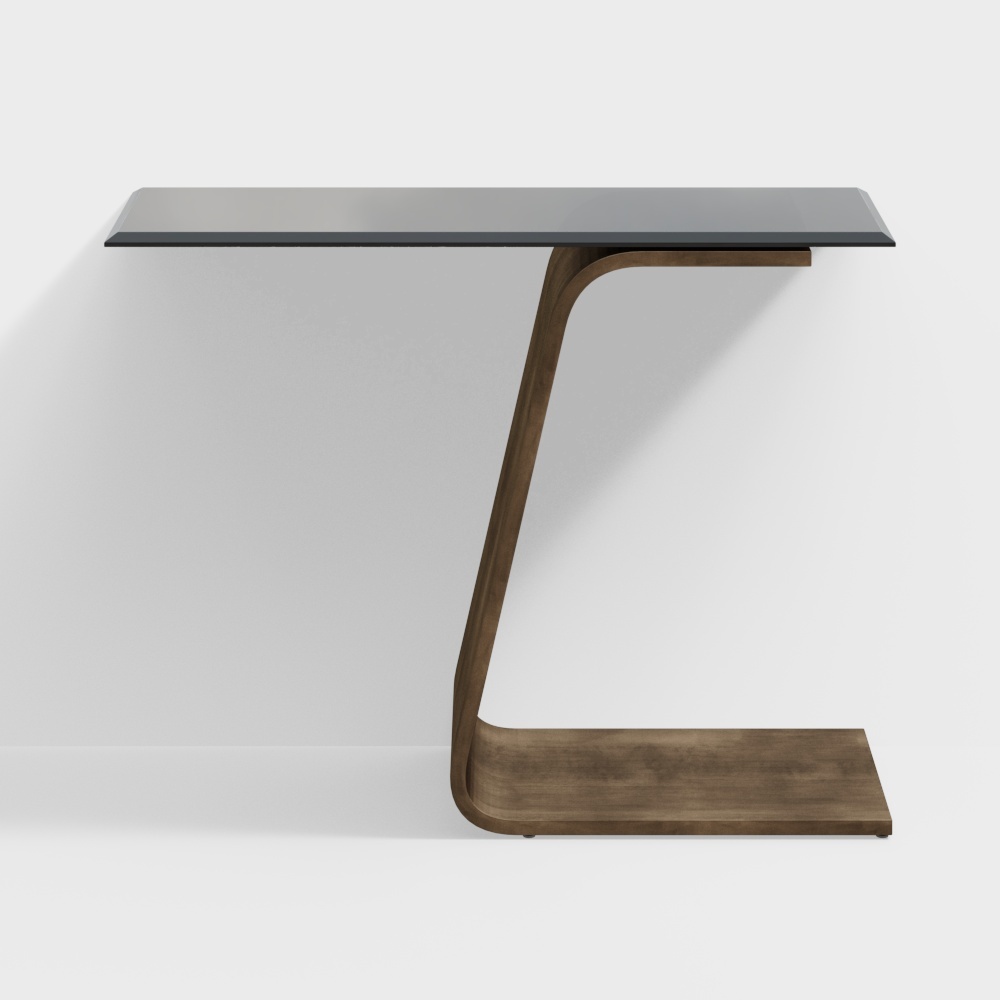 Minotti 现代黑色大边几