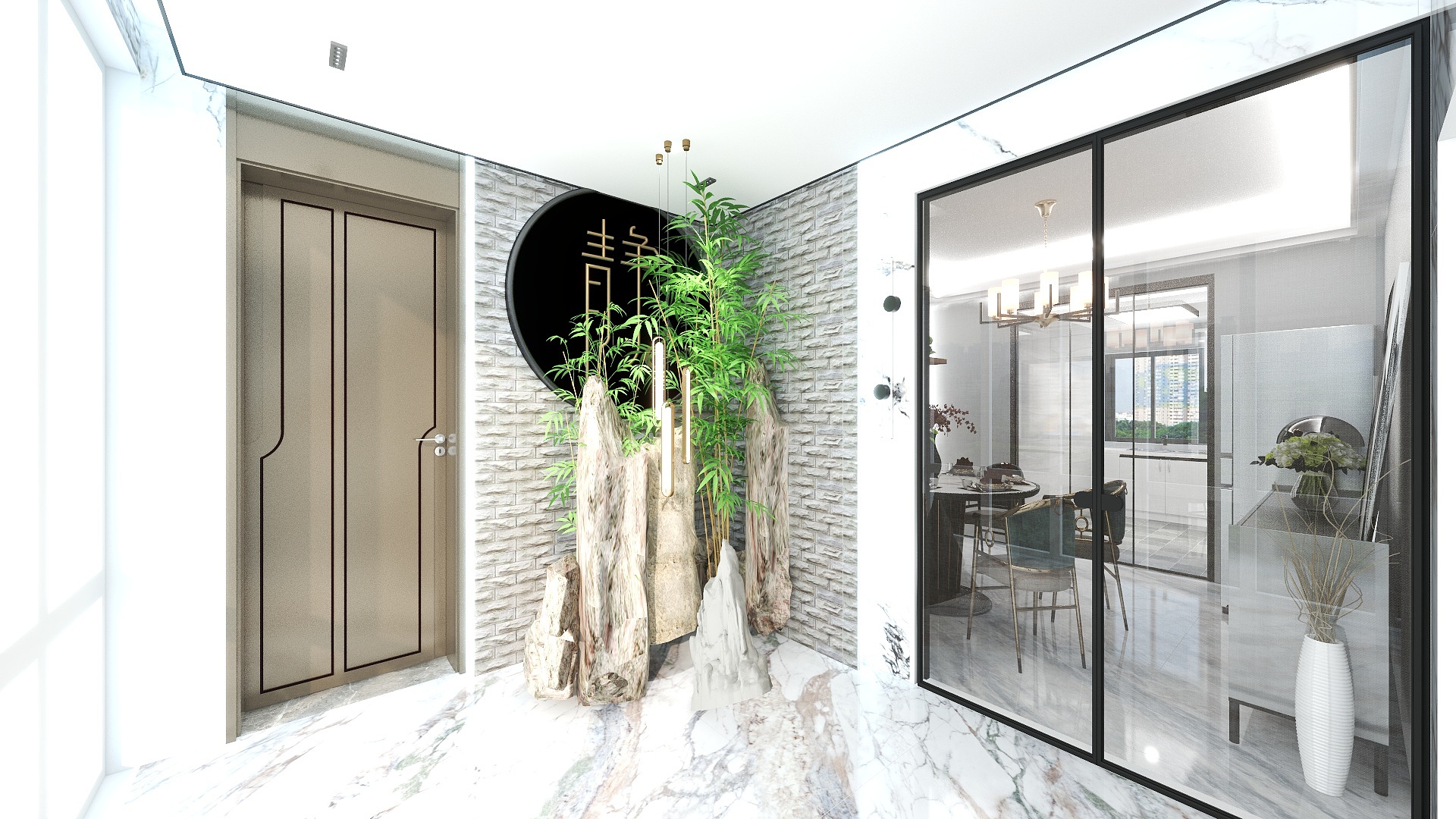 菁木全案-腾冲世纪城143.64㎡39#60#M户型3室2厅2卫1厨0306-1934-装修设计方案