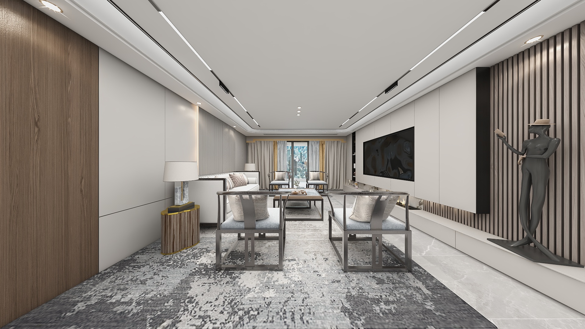 设计师李广瑶-大陆河恒泰嘉园-装修设计方案