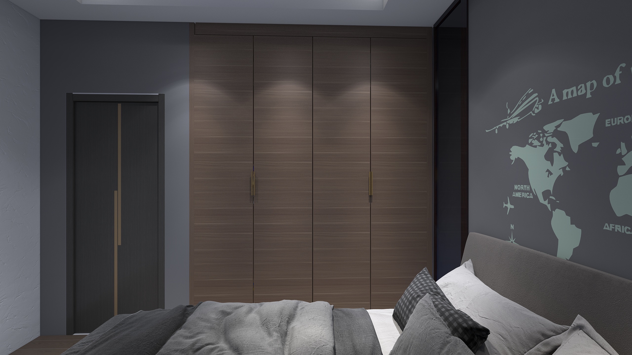 三川飘来的云-瑞和园89.50㎡B户型3室2厅1卫-装修设计方案