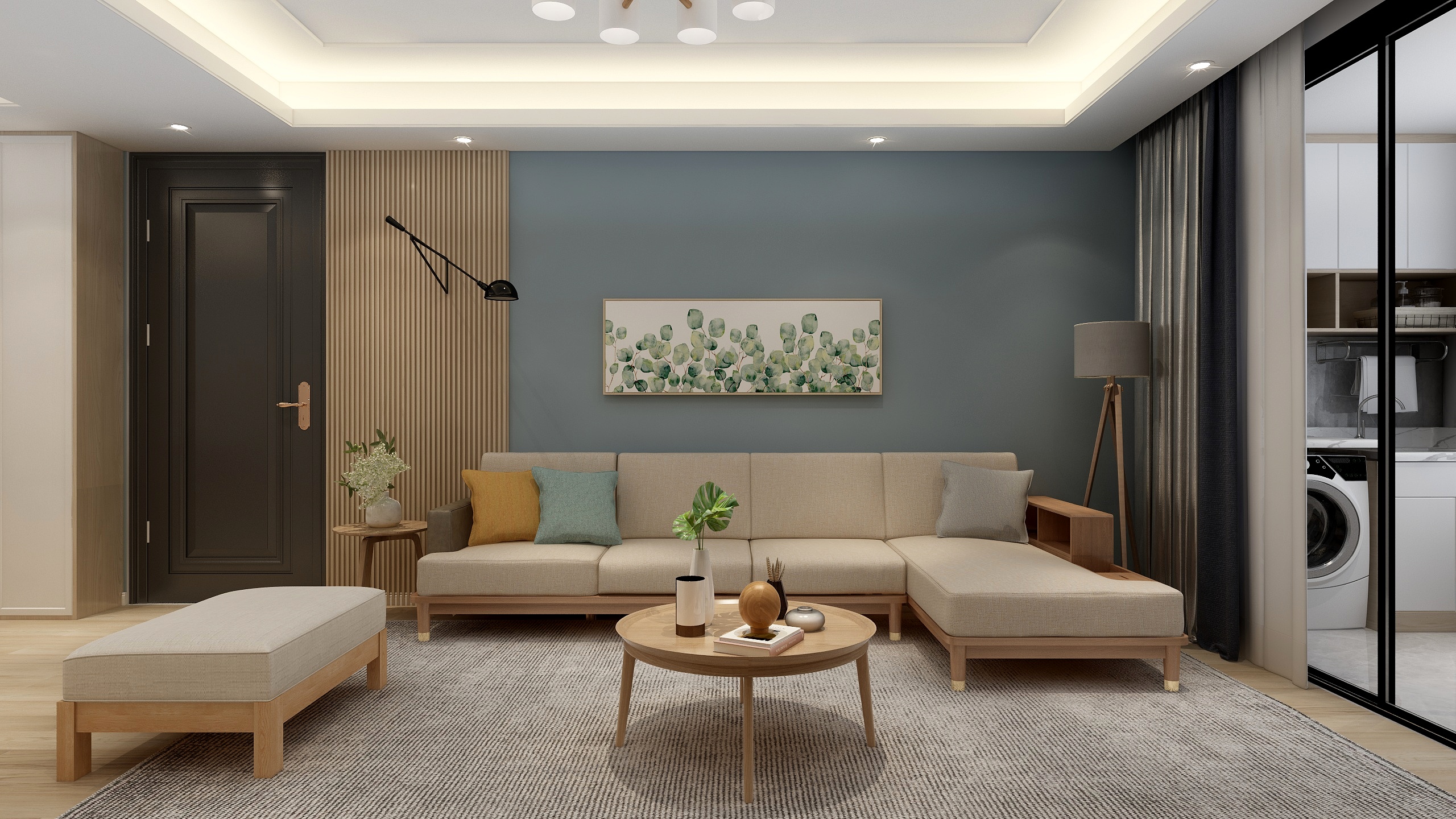 连瑞雪-现代简约135m²四居装修效果图