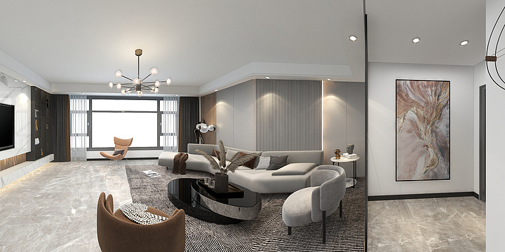 全案设计付朋东-汇置尚樾阳顶.dwg-装修设计方案