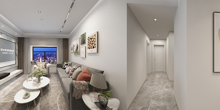 壹叁伍捌玖-无主灯117户型-装修设计方案