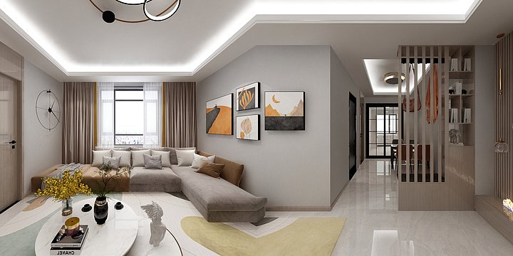 家装饰设计中心-海子角南里.dwg-副本-副本-装修设计方案