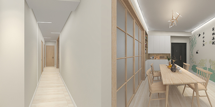 装饰设计坤哥-中亿金地7#502户.dwg-装修设计方案