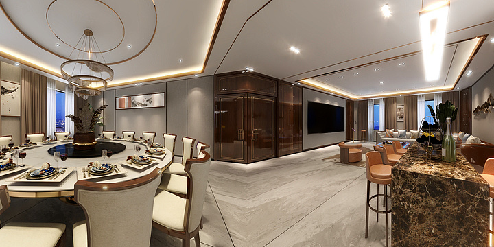 Q-6层大包间-装修设计方案