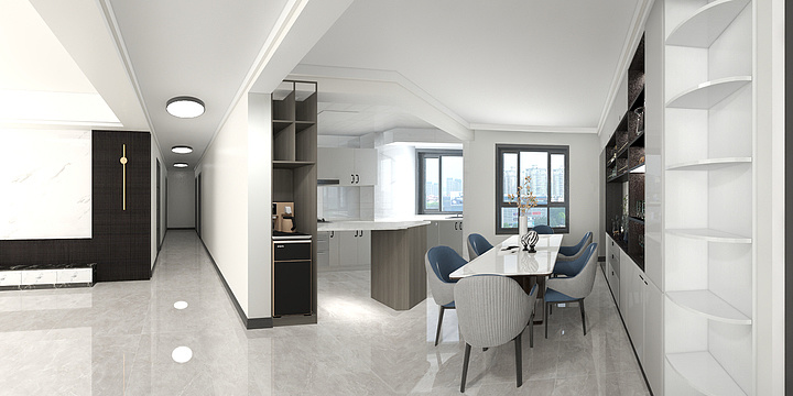 全屋家具私人定制-诚信御景园15栋2101.dwg-装修设计方案