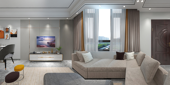 smile小芳-别墅一楼-装修设计方案