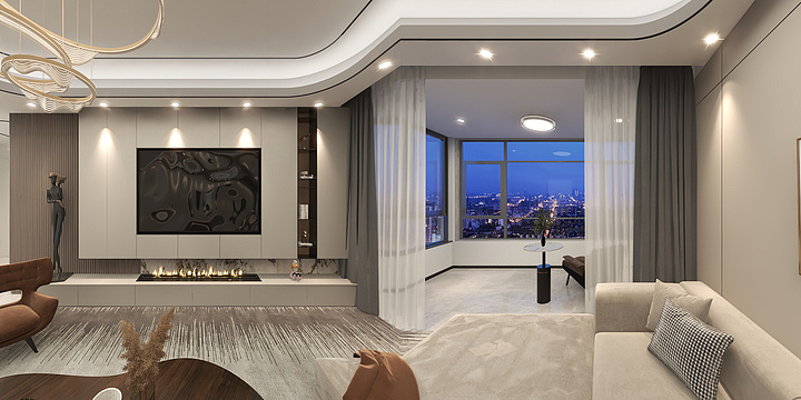 李晓芮-深圳｜现代简约-装修设计方案