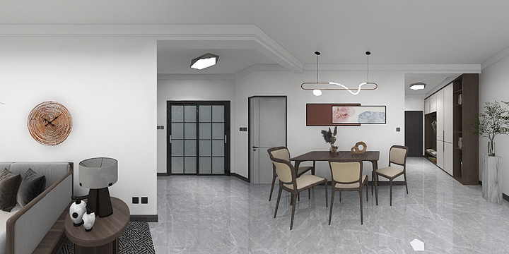 私宅大设计-天瑞益城120-装修设计方案