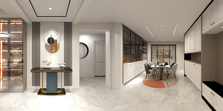 光谷装饰设计-紫御公馆.dwg-装修设计方案