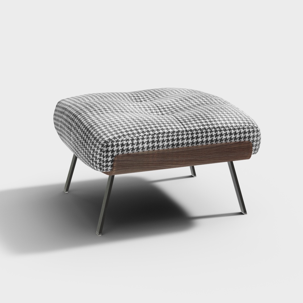 MINOTTI 现代单人沙发脚踏