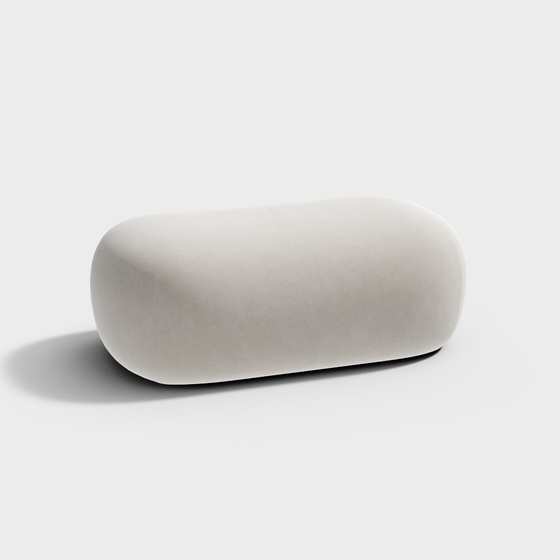 Modern Stool 3D Model for Unique Settings
