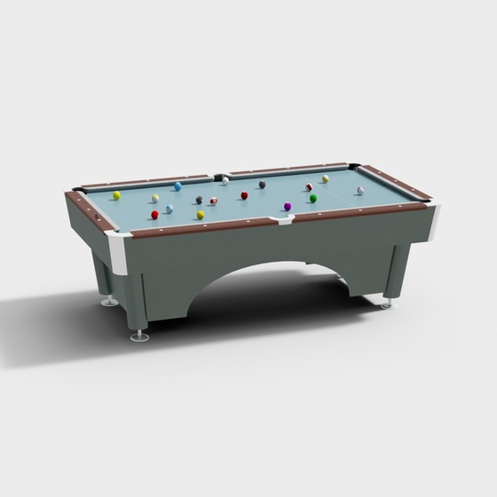 modern pool table