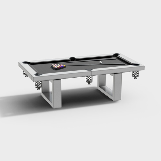 modern pool table