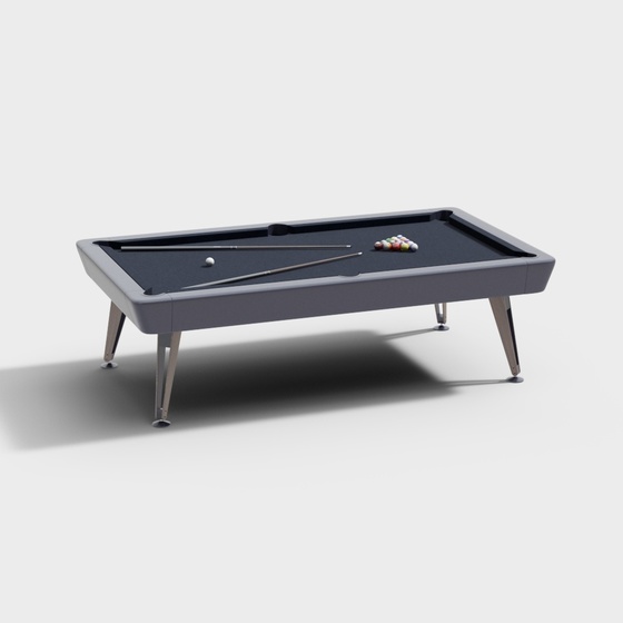 Modern billiard table