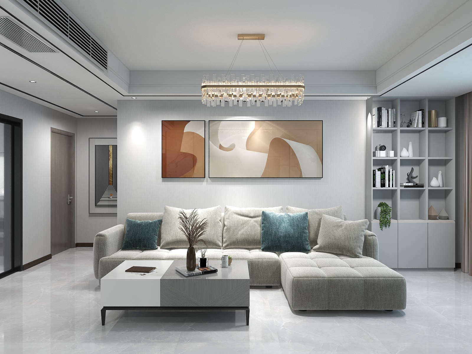 空间设计颜斌-美园04户型-装修设计方案