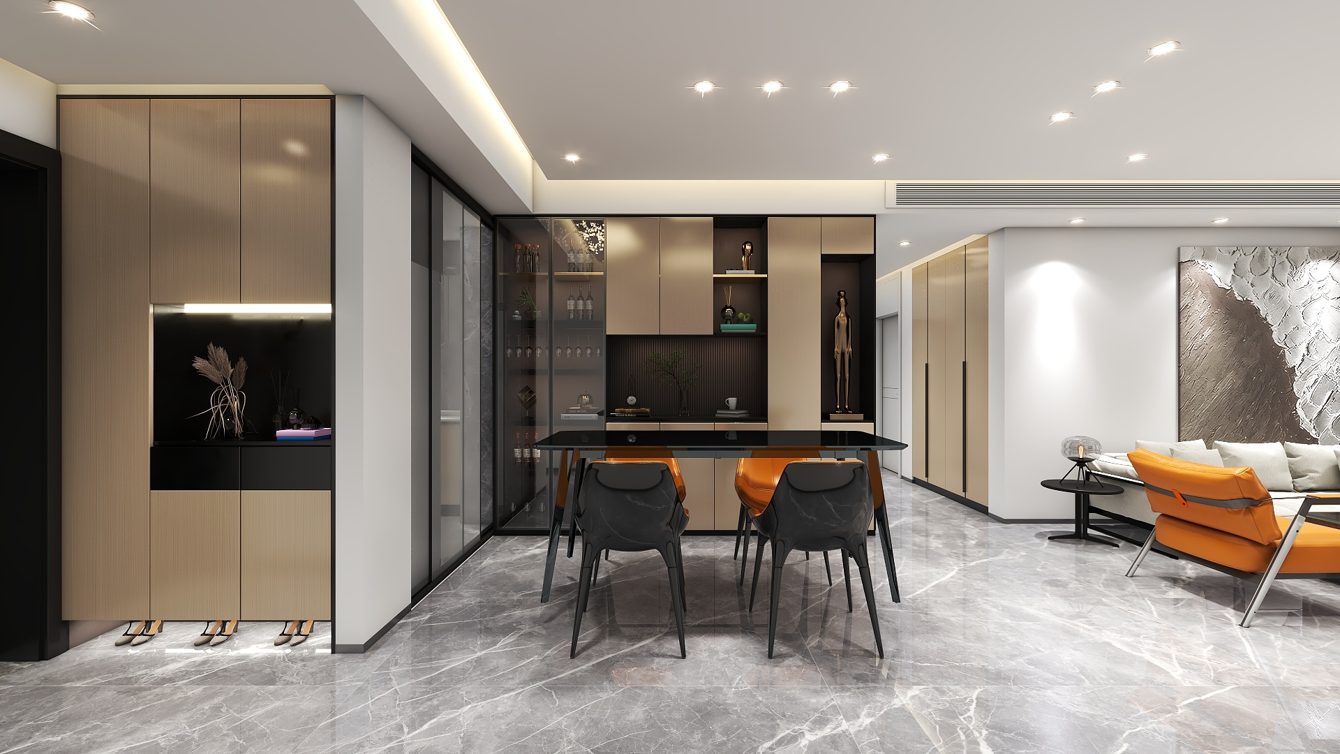 天v罪-琨御府120方案3装修效果图