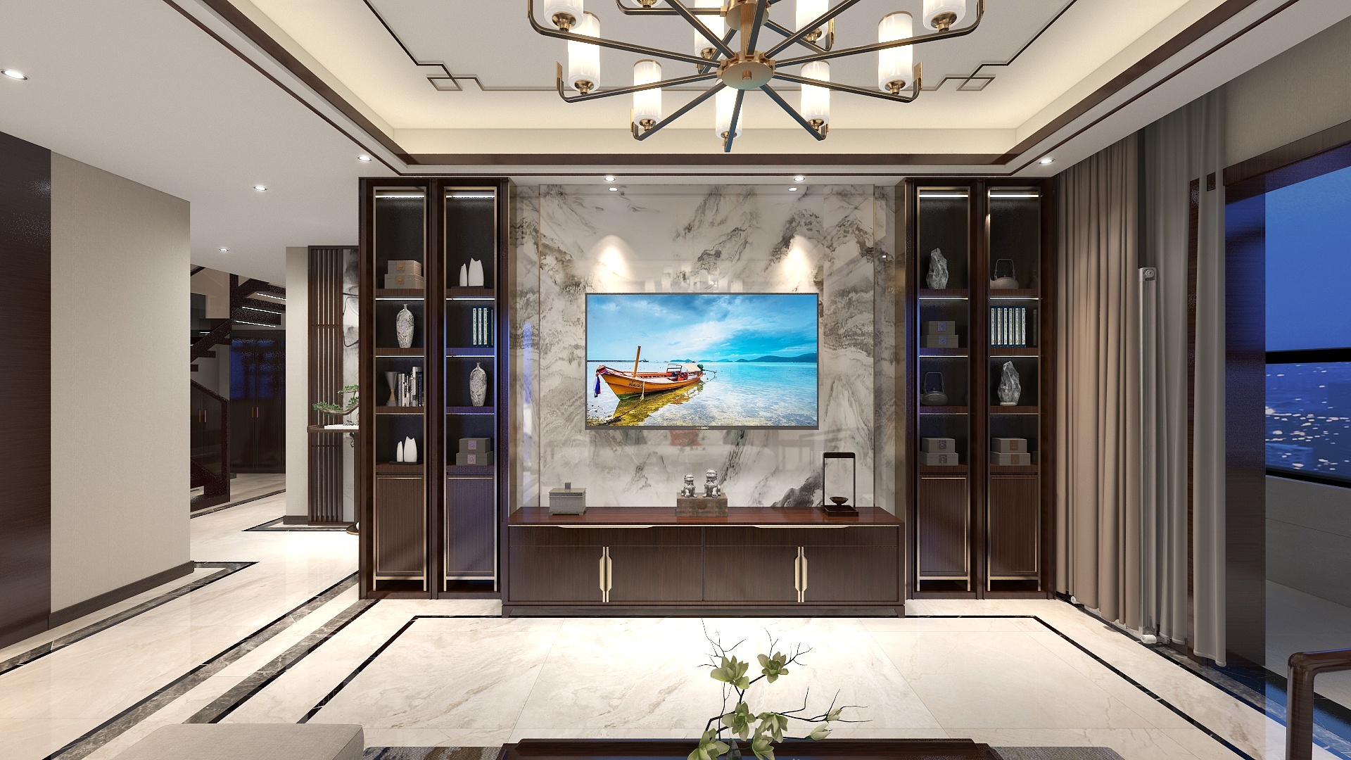 阅辉草堂-郑州安纳西庄园装饰工程2021年-装修设计方案