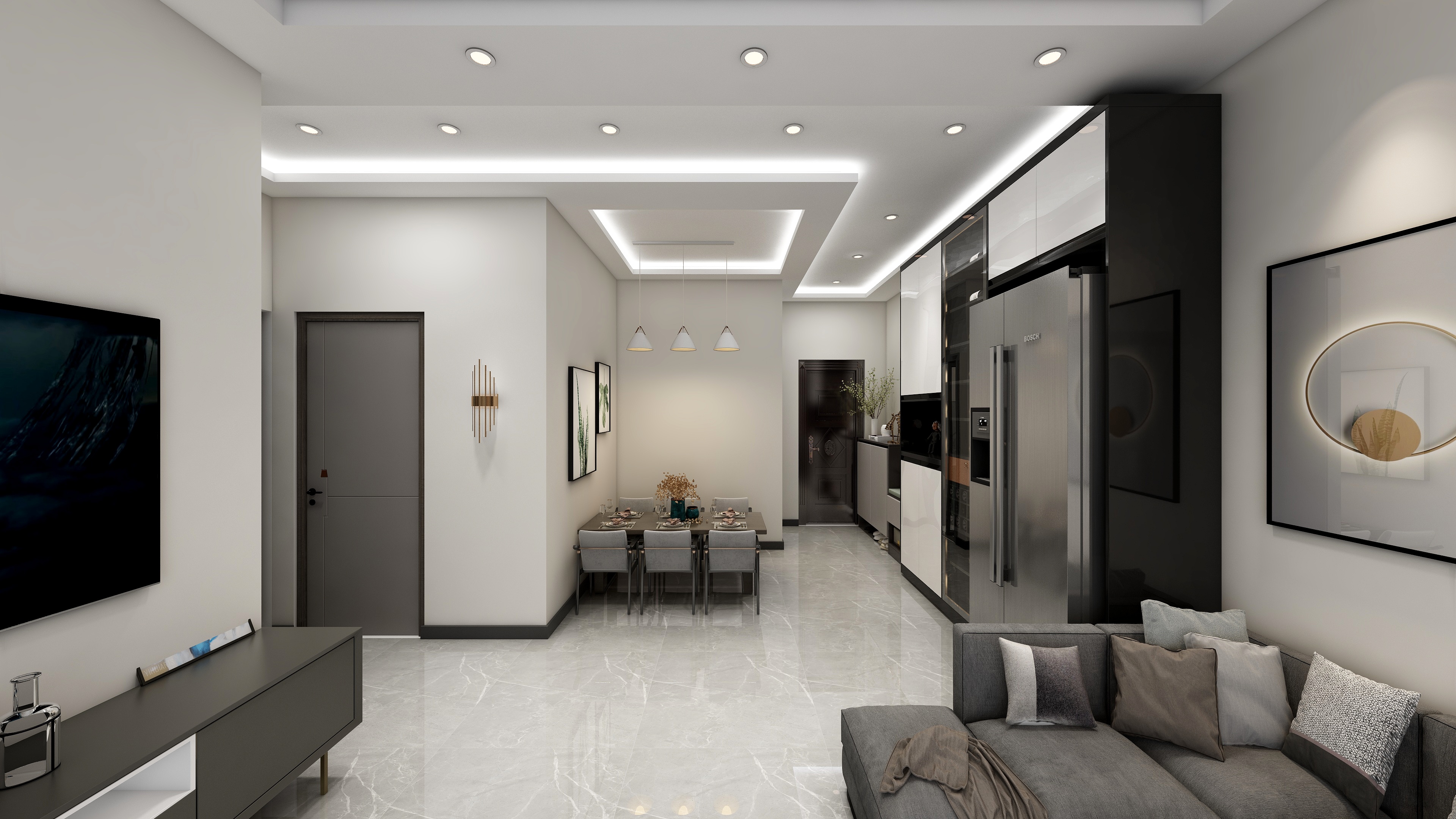 祁安陌-翡翠山-装修设计方案