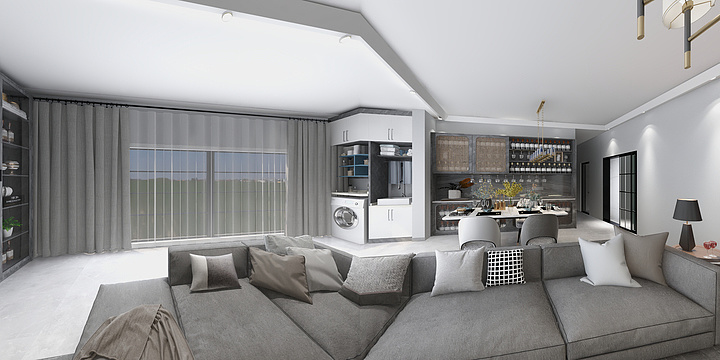 雷潇装饰-新力樘悦-装修设计方案