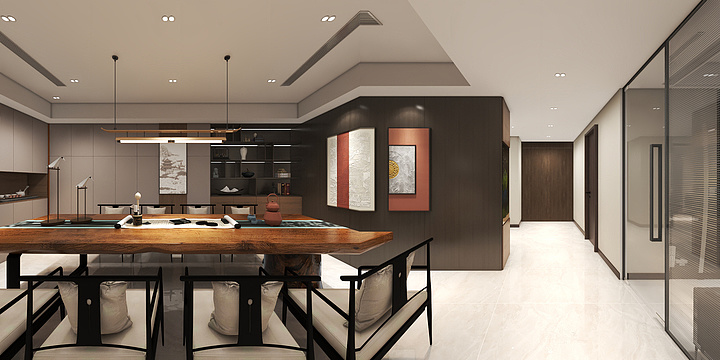 卓昱设计工作室-西派国际-装修设计方案