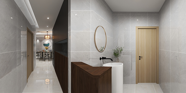 设计师_斌哥-百宏御墅香堤35栋203.dwg-装修设计方案