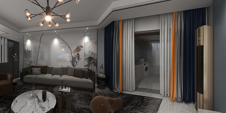 水性科天无毒定制-格林小镇-装修设计方案