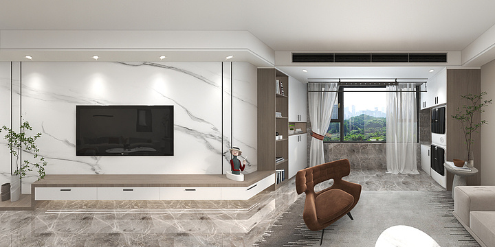 蝈蝈设计001-京九星港-装修设计方案