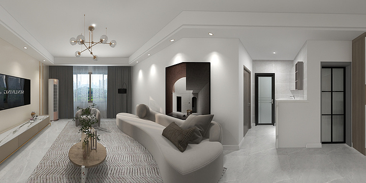 Mr.陈意-云河嘉苑9-704.dwg-装修设计方案