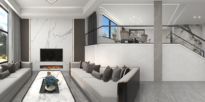 天同z-3层别墅-装修设计方案