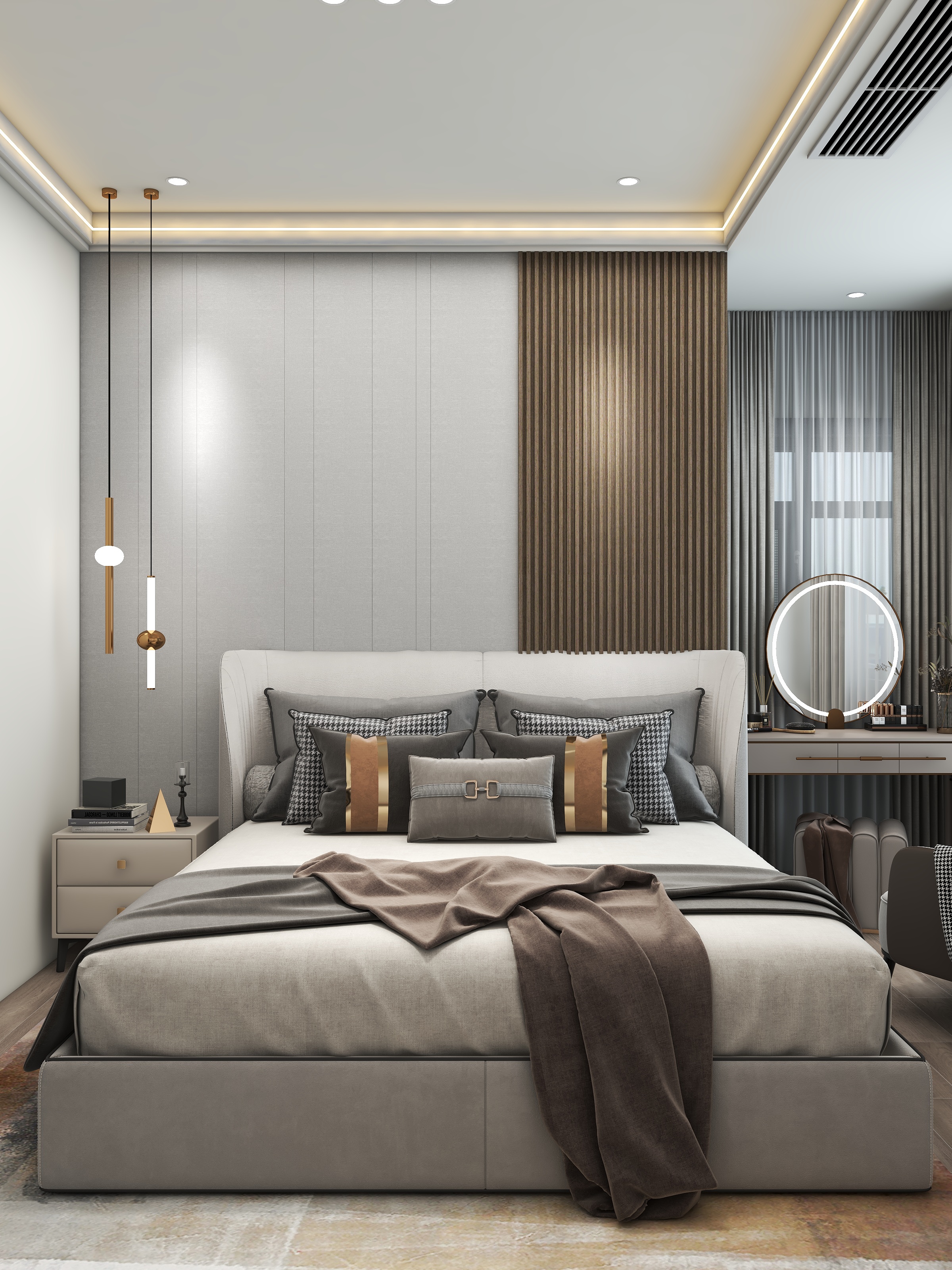 wei-现代简约风格191m²-装修设计方案