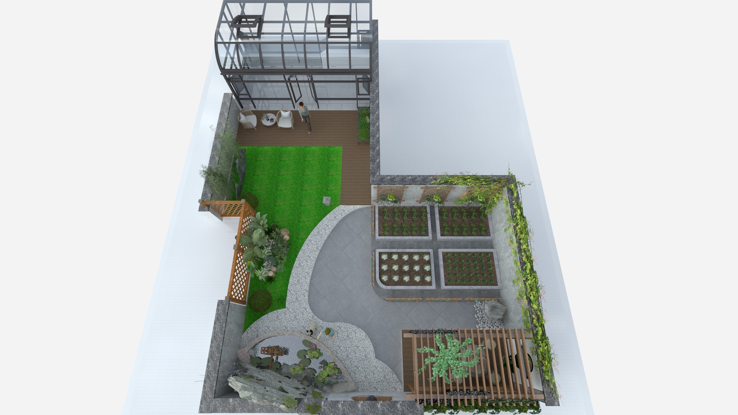 风语者887-柯辉庭院方案一-装修设计方案