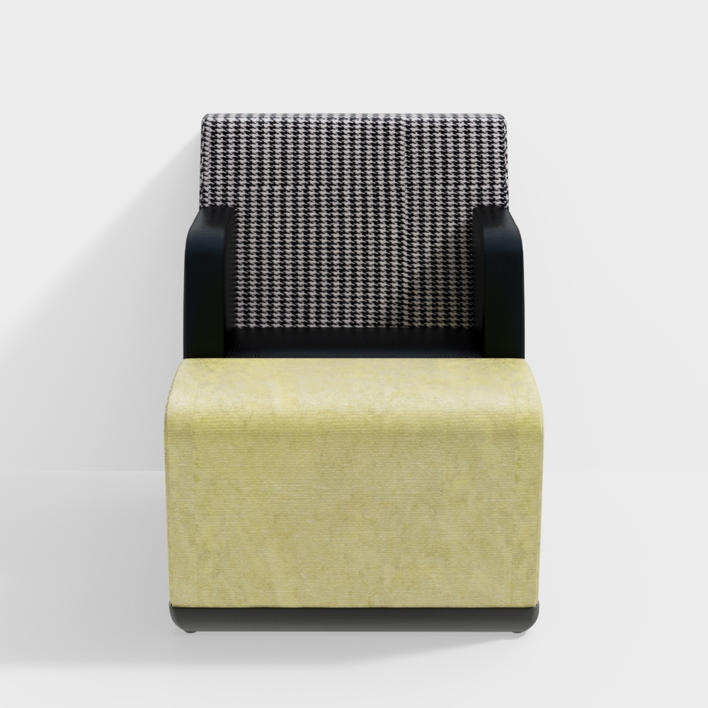 bla_station_fellow_easy_chair_3D模型