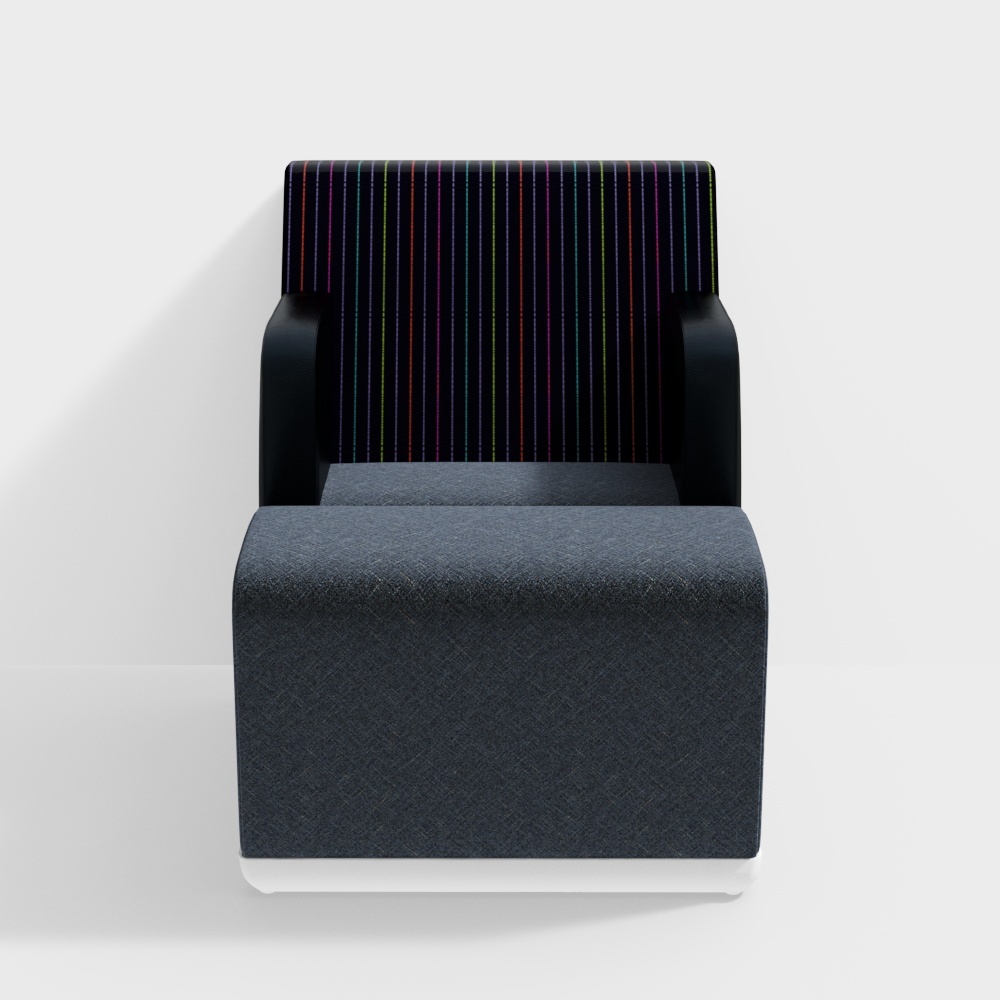 bla_station_fellow_easy_chair_3D模型