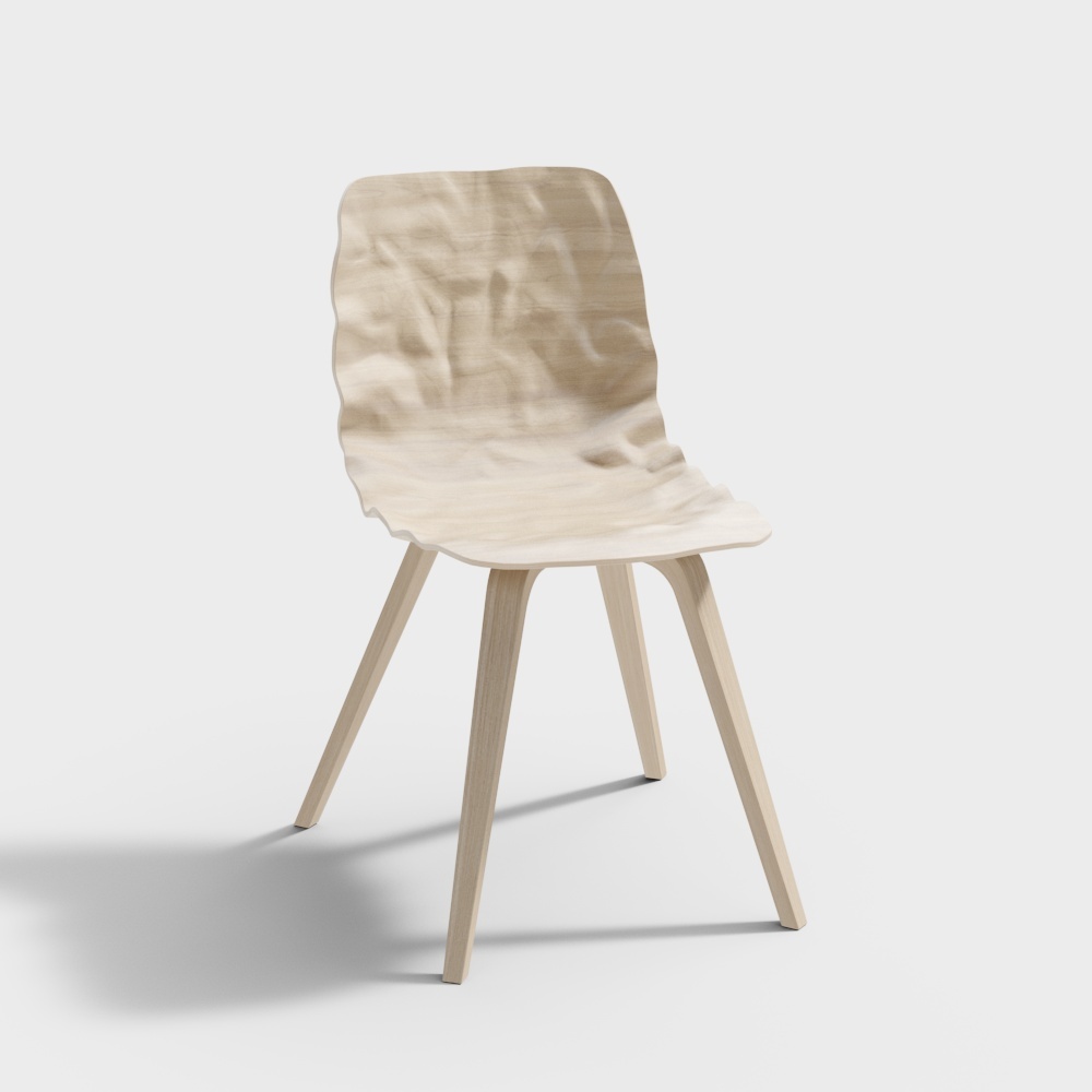 blastation_dent_wood_餐椅3D模型