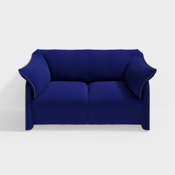 Cassina Contemporary Luxury Loveseats,Seats & Sofas,Loveseats,Blue
