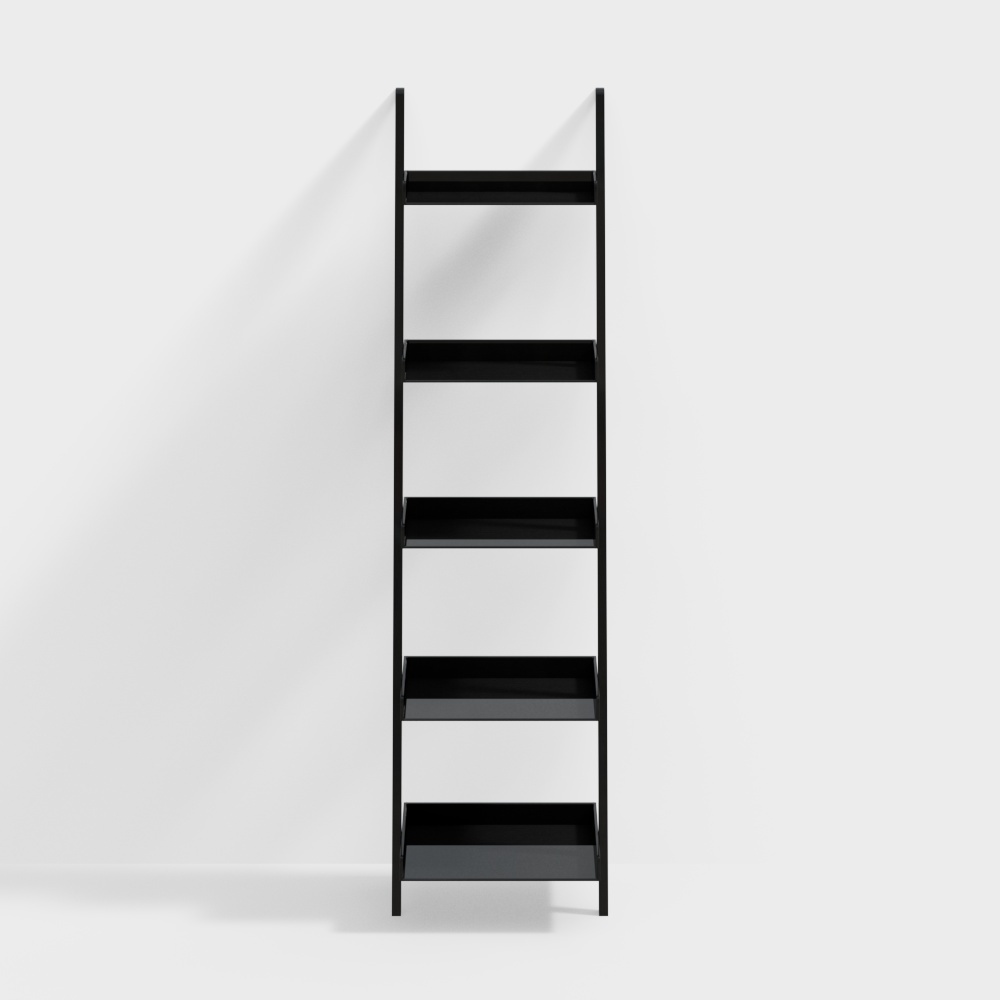 67Leaning Bookcase3D模型
