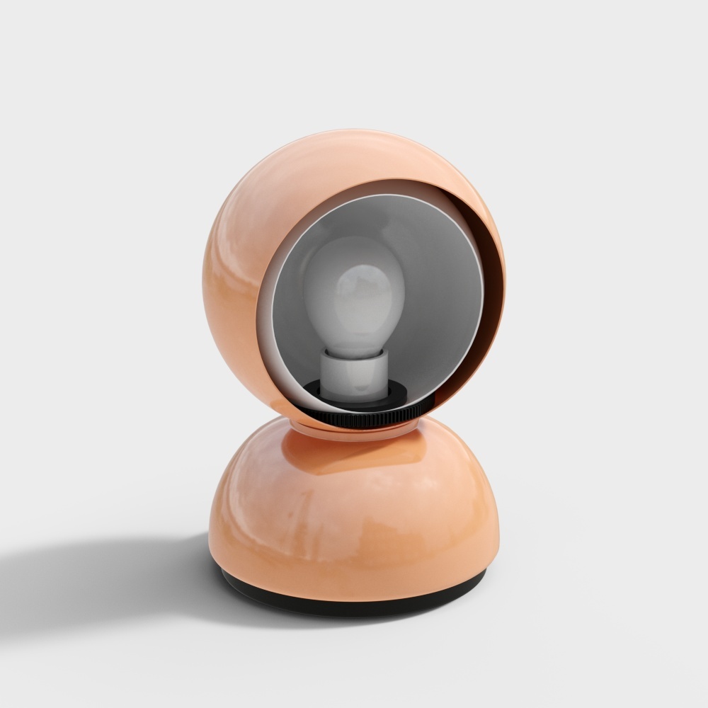 Artemide_Eclisse_Table_Lamp_or.3D模型