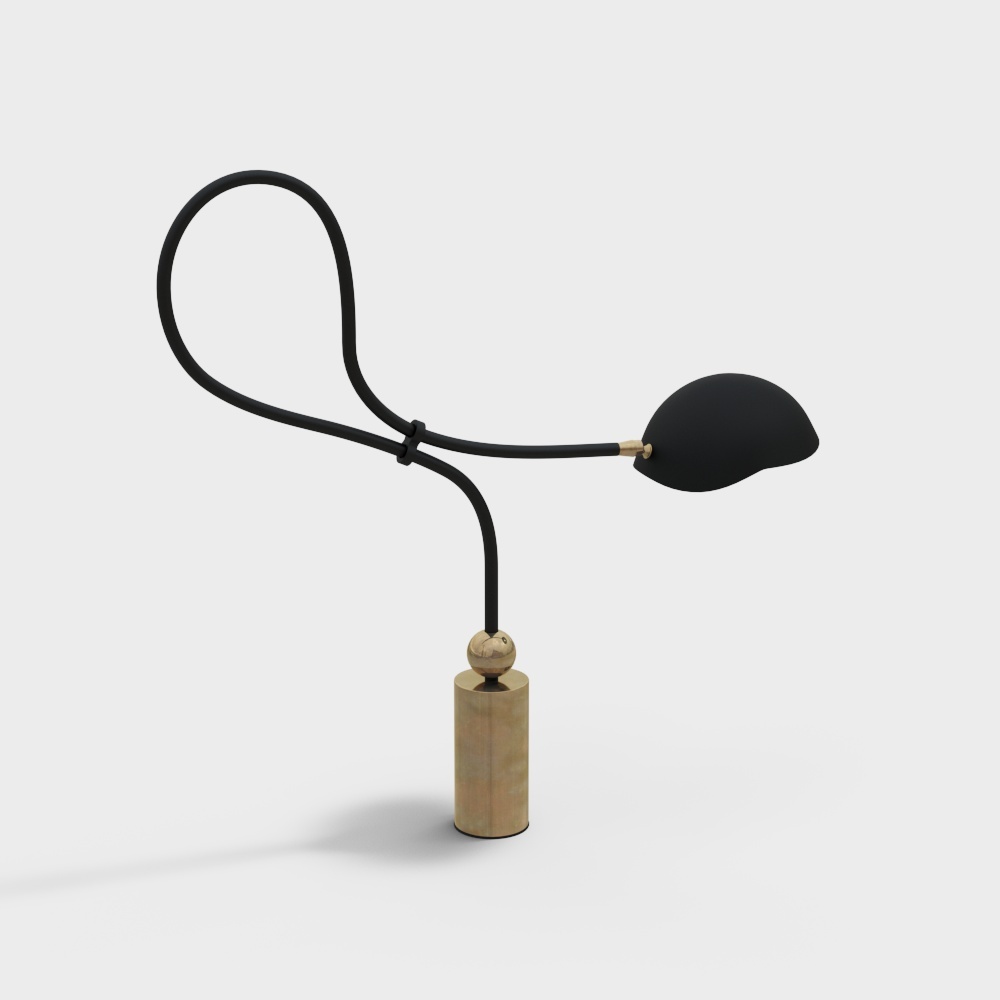 Curved Neck_Table_Lamp