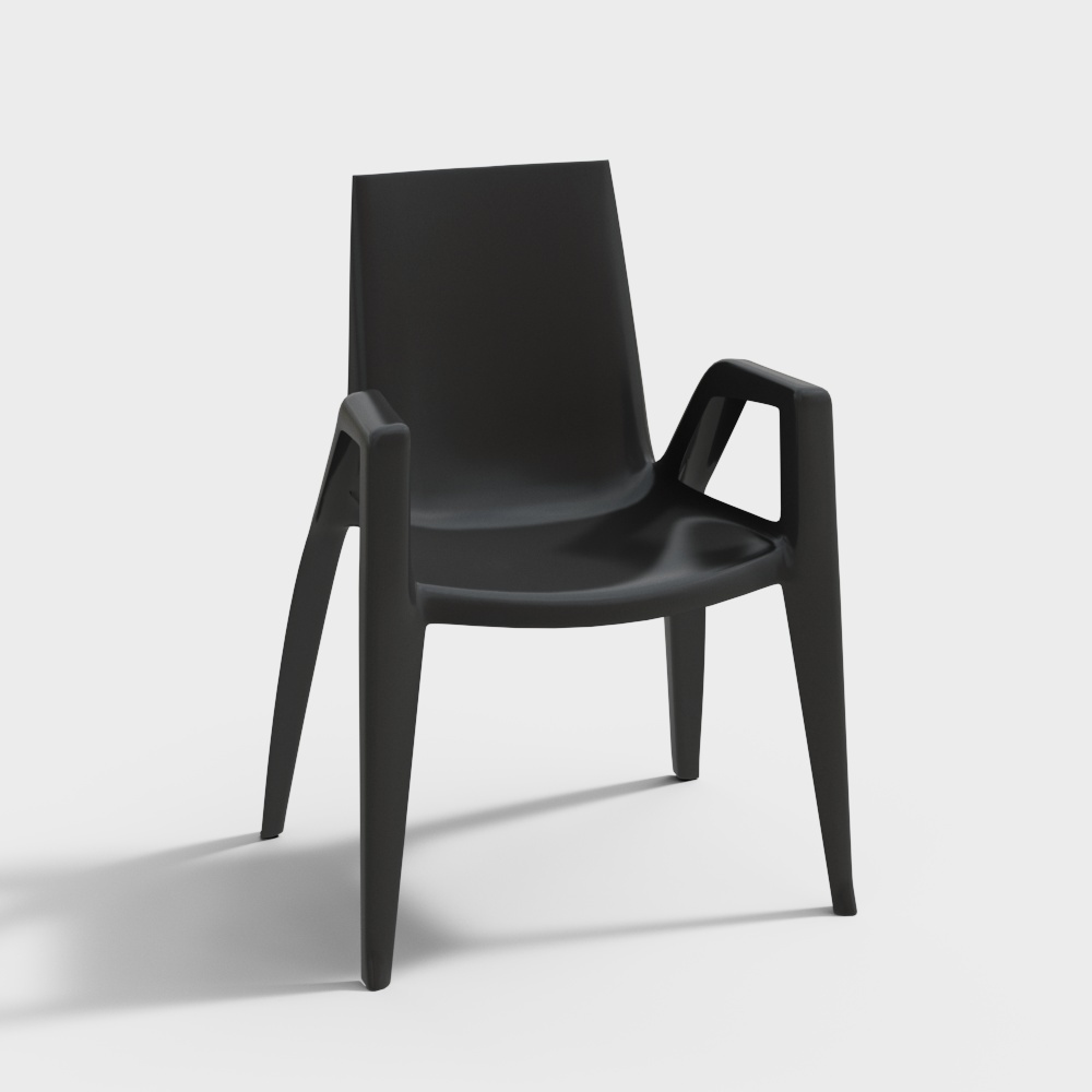 heller_arco_chair_餐椅3D模型