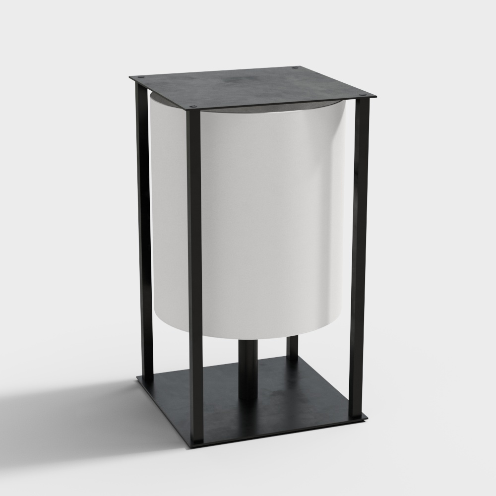Christian_Liaigre_Lanterne_II_Table lamp3D模型