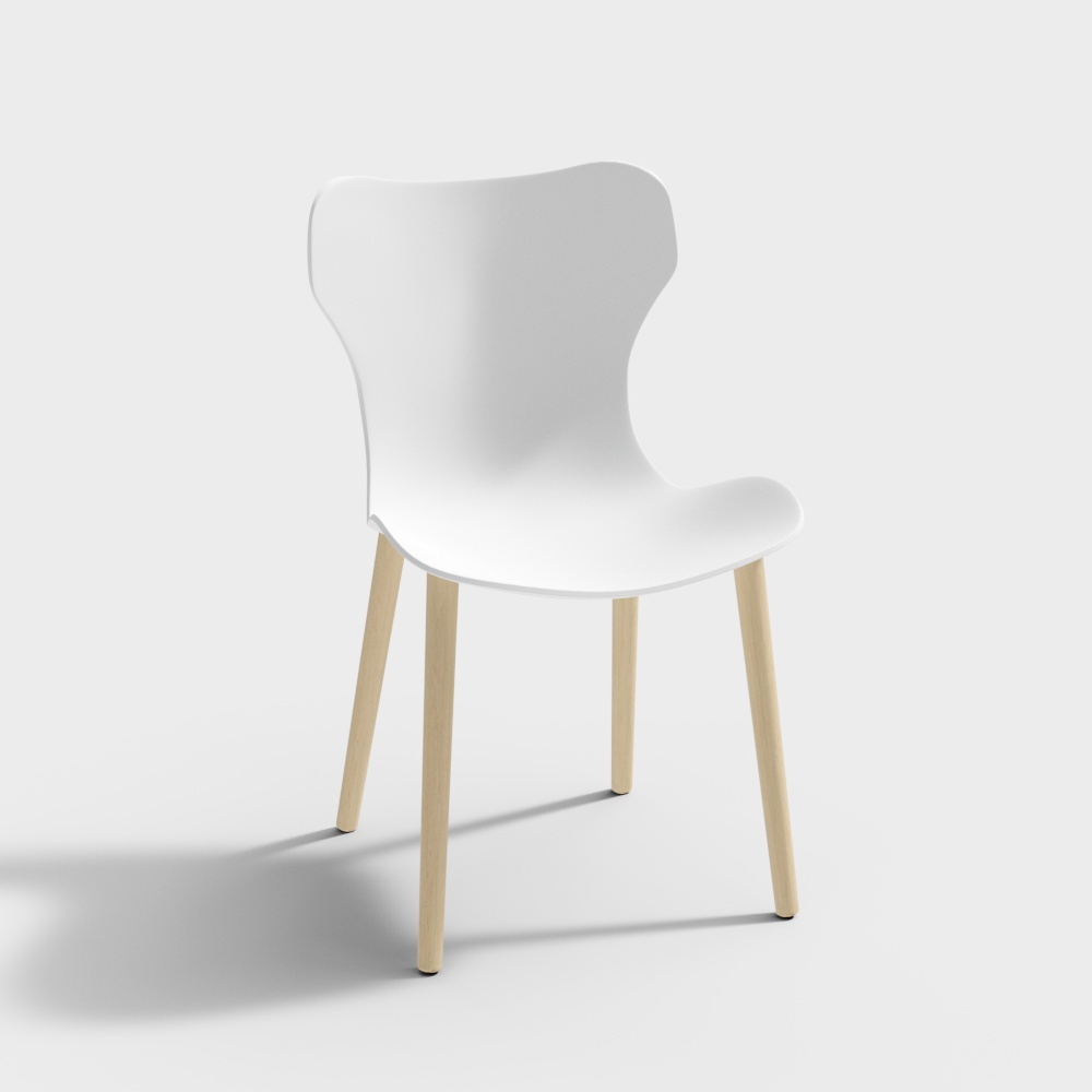 B&B papillo chair a3D模型