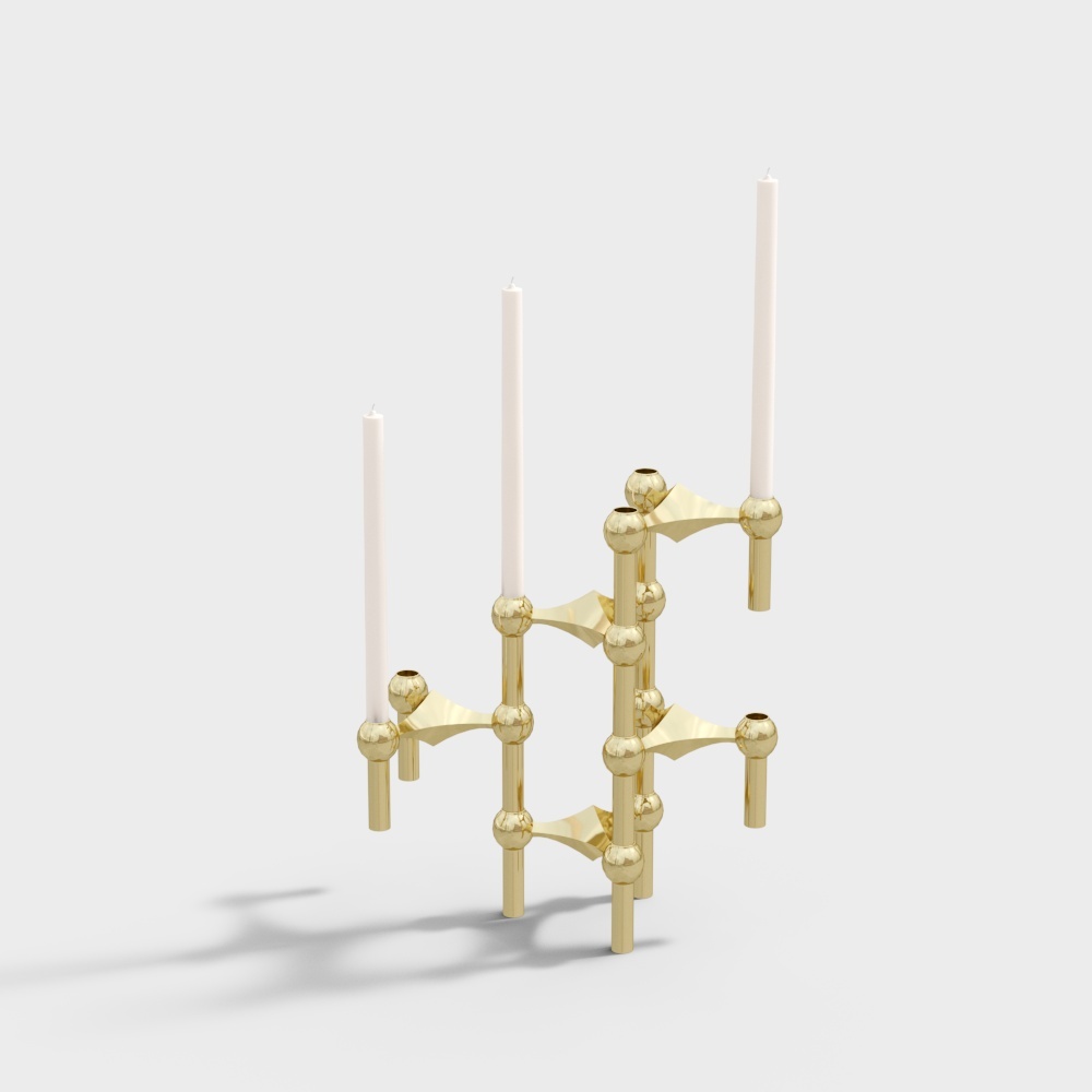 CANDLE HOLDERS_Stoff_Set_3_13D模型